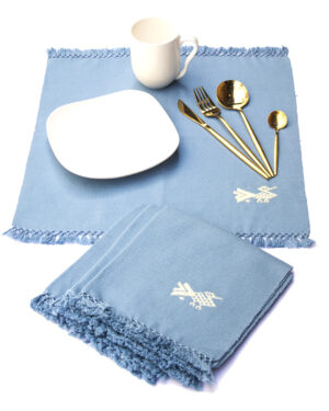 Individuales de mesa gris 4123